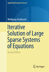 Iterative Solution of Large Sparse Systems of Equations - Hackbusch, Wolfgang
