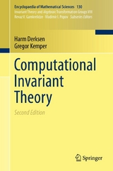 Computational Invariant Theory -  Harm Derksen,  Gregor Kemper