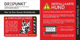 Notfallkarte 'Hund' -  Schulze Media GmbH