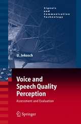 Voice and Speech Quality Perception - Ute Jekosch