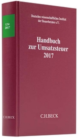 Handbuch zur Umsatzsteuer 2017 - Deutsches wissenschaftliches Institut der Steuerberater e.V.