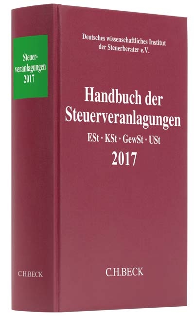 Handbuch der Steuerveranlagungen - 