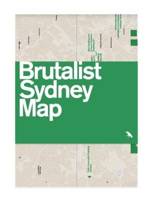 Brutalist Sydney Map - Glenn Harper
