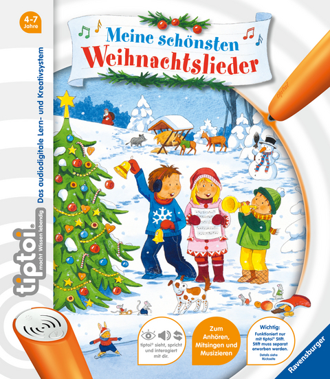 tiptoi® Meine schönsten Weihnachtslieder - Cornelia Neudert