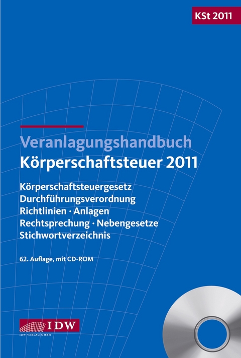 Veranlagungshandbuch Körperschaftsteuer 2011