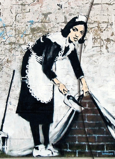 Banksy Camden Maid -  "Banksy"