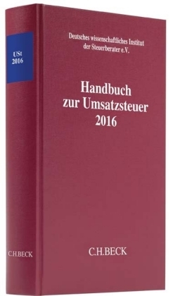 Handbuch zur Umsatzsteuer 2016 - 