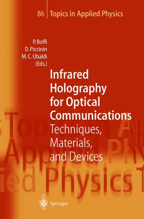 Infrared Holography for Optical Communications - 
