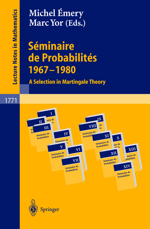 Séminaire de Probabilités 1967-1980 - 