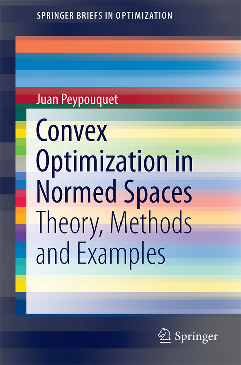 Convex Optimization in Normed Spaces - Juan Peypouquet