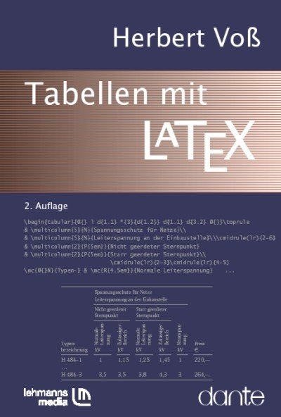 Tabellen mit LaTex - Herbert Voß