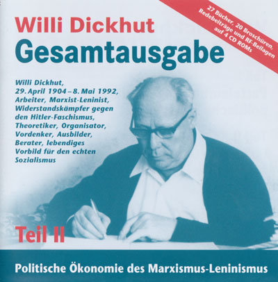 Gesamtausgabe Teil II auf CD-ROM - Willi Dickhut