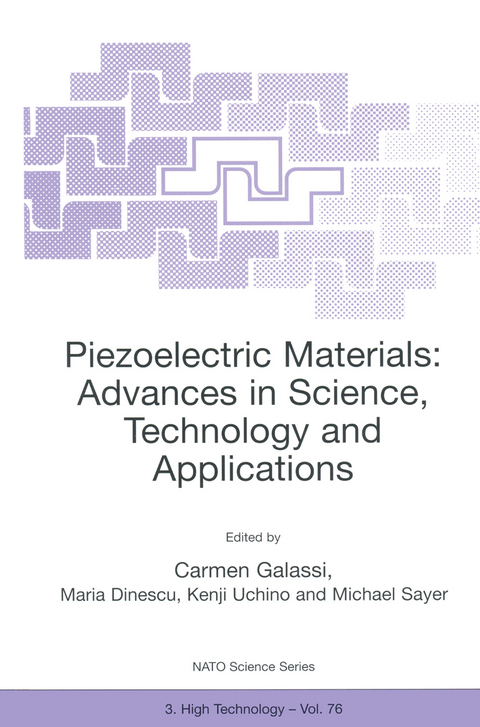 Piezoelectric Materials: Advances in Science, Technology and Applications - 