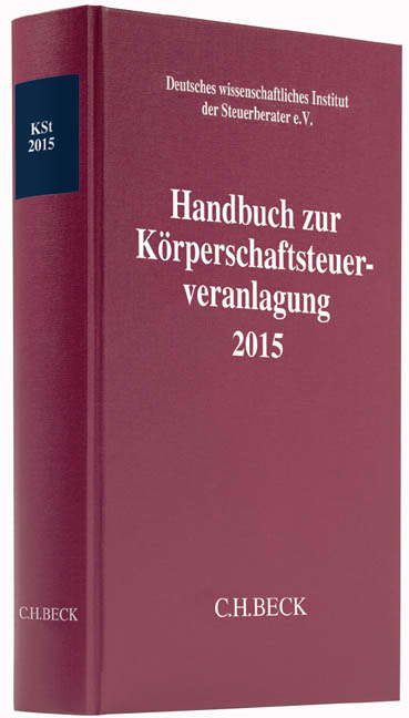 Handbuch zur Körperschaftsteuerveranlagung 2015 - 