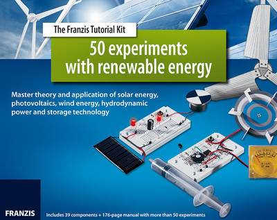 50 Experiments with Renewable Energy Kit & Manual -  Franzis Verlag GmBH