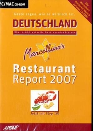 Marcellino's Restaurant Report Deutschland 2007, 1 CD-ROM