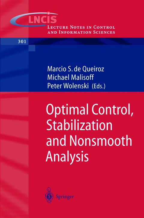 Optimal Control, Stabilization and Nonsmooth Analysis - 