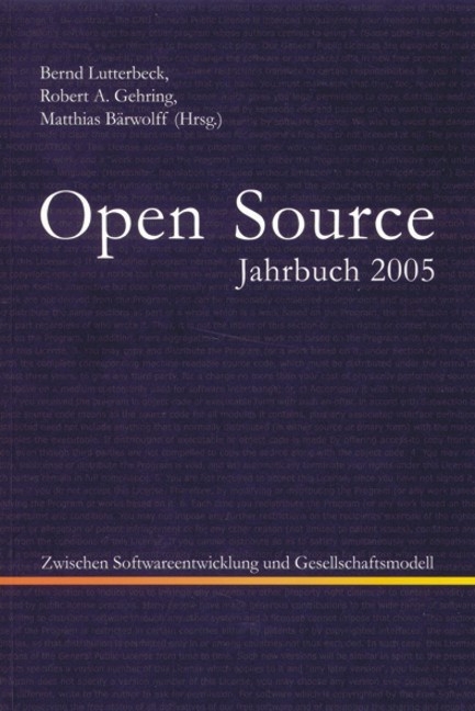 Open Source Jahrbuch 2005 - 