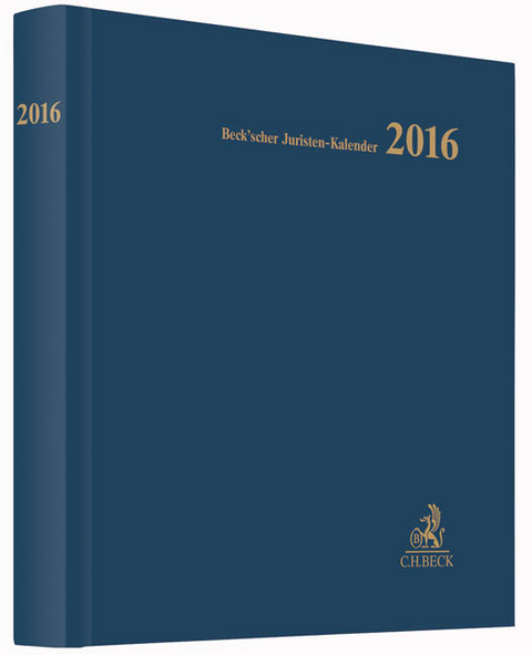 Beck'scher Juristen-Kalender 2016