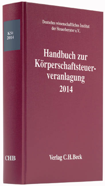 Handbuch zur Körperschaftsteuerveranlagung 2014 - 