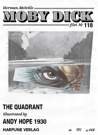 Moby Dick Filet No 118 - The Quadrant - Illustrated by Andy Hope 1930