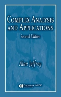 Complex Analysis and Applications - Alan Jeffrey