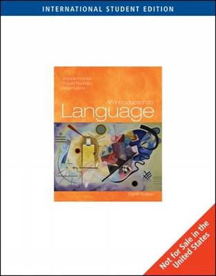 An Introduction to Language - Victoria A. Fromkin, Robert Rodman, Nina Hyams