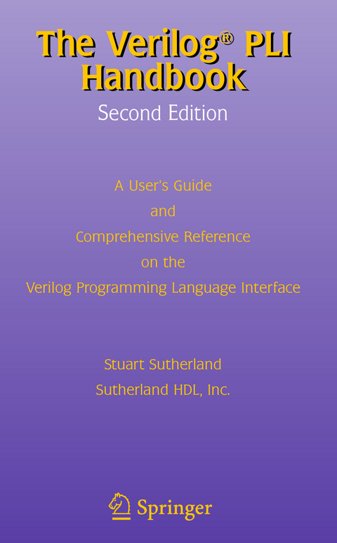 The Verilog PLI Handbook - Stuart Sutherland