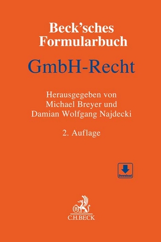 Beck'sches Formularbuch GmbH-Recht