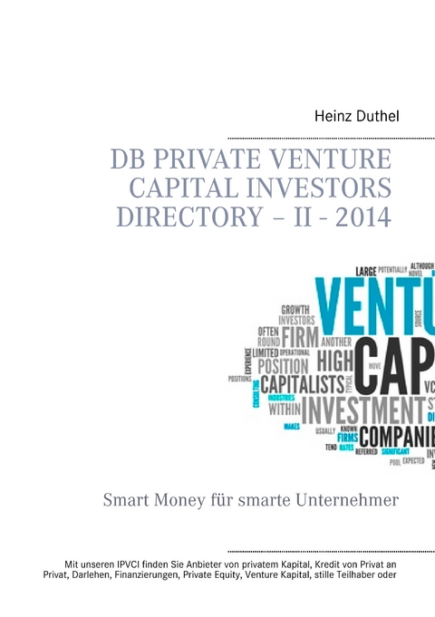 DB Private Venture Capital Investors Directory - II - 2014 -  Heinz Duthel