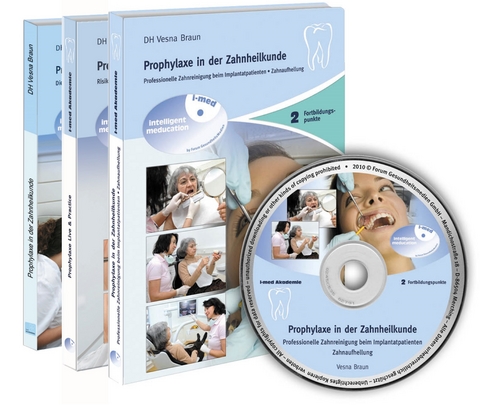 DVD-Kompendium Prophylaxe in der Zahnheilkunde - Teil I, II und III