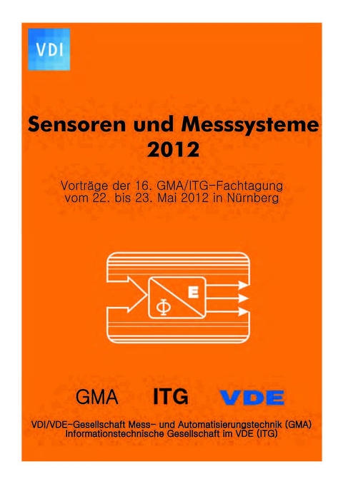 16. GMA/ITG Fachtagung Sensoren und Messsysteme 2012 - G. Gerlach, Rainer Tutsch