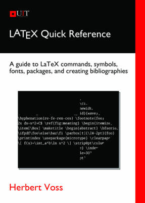 LaTeX Quick Reference - Herbert Voss