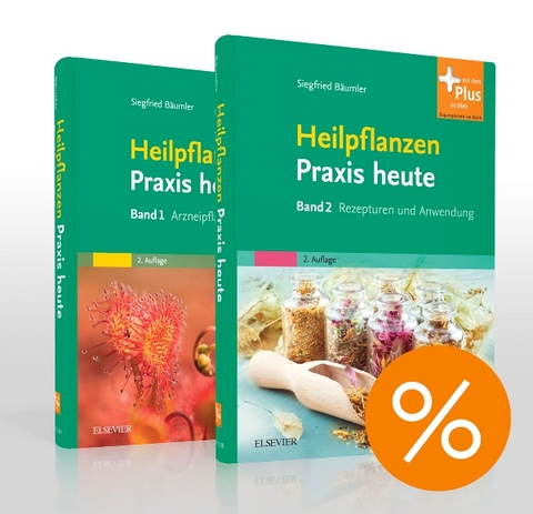 Heilpflanzenpraxis heute  Bd. 1 und Bd. 2, Paket - Siegfried Bäumler