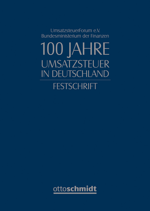 100 Jahre Umsatzsteuer in Deutschland - 