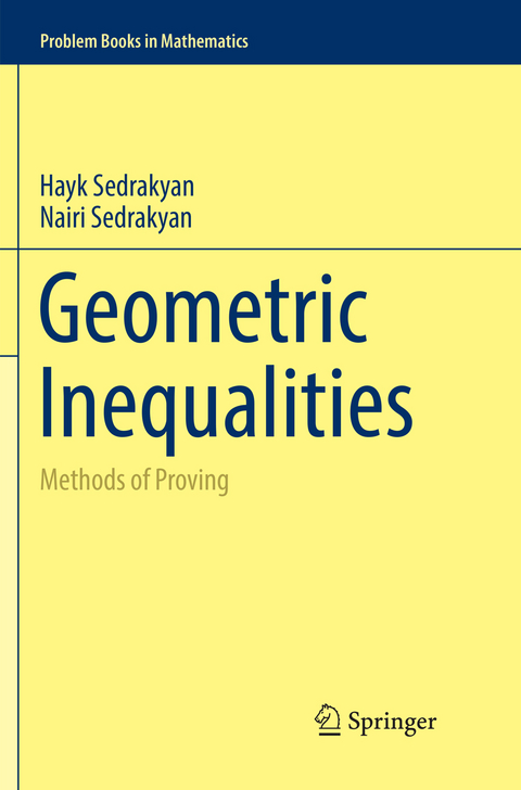 Geometric Inequalities - Hayk Sedrakyan, Nairi Sedrakyan