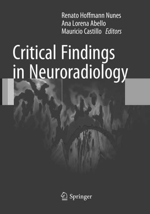 Critical Findings in Neuroradiology - 