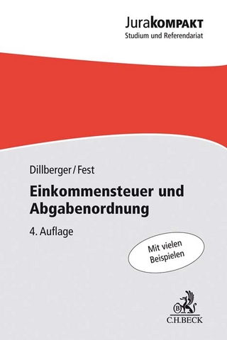 Einkommensteuer und Abgabenordnung - Emanuel Dillberger; Timo Fest