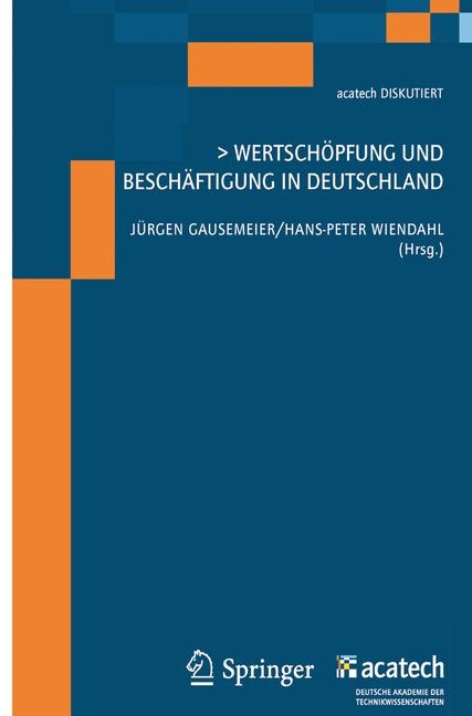 Wertschöpfung und Beschäftigung in Deutschland - 