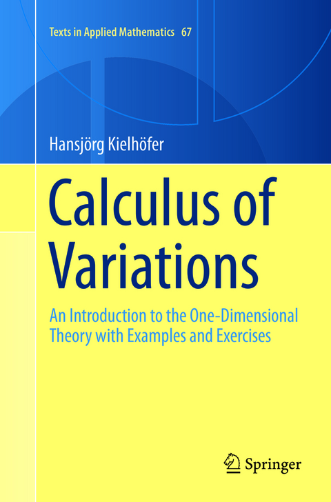 Calculus of Variations - Hansjörg Kielhöfer