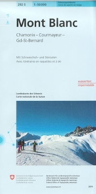 292S Mont Blanc Schneesportkarte