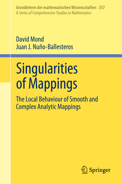 Singularities of Mappings - David Mond, Juan J. Nuño-Ballesteros