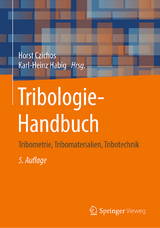 Tribologie-Handbuch - Czichos, Horst; Habig, Karl-Heinz