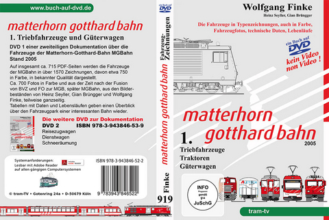 Die Fahrzeuge der Matterhorn Gotthard Bahn Teil 1 - Wolfgang Finke