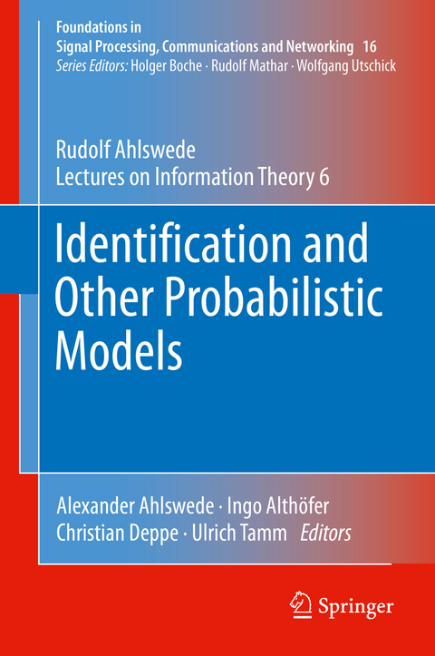 Identification and Other Probabilistic Models - Rudolf Ahlswede