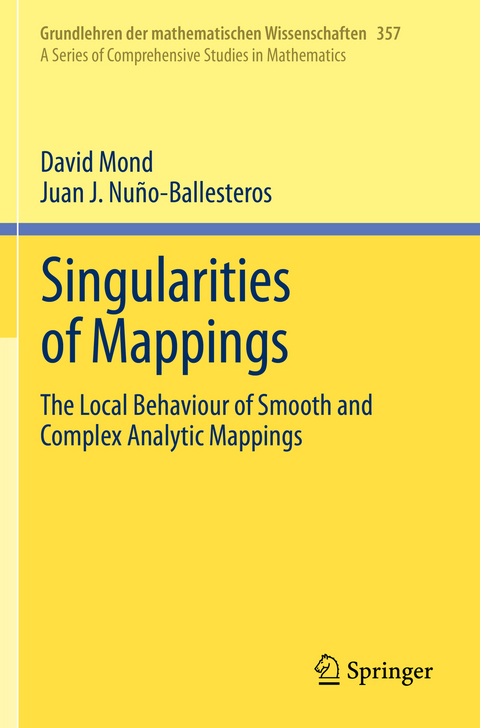Singularities of Mappings - David Mond, Juan J. Nuño-Ballesteros