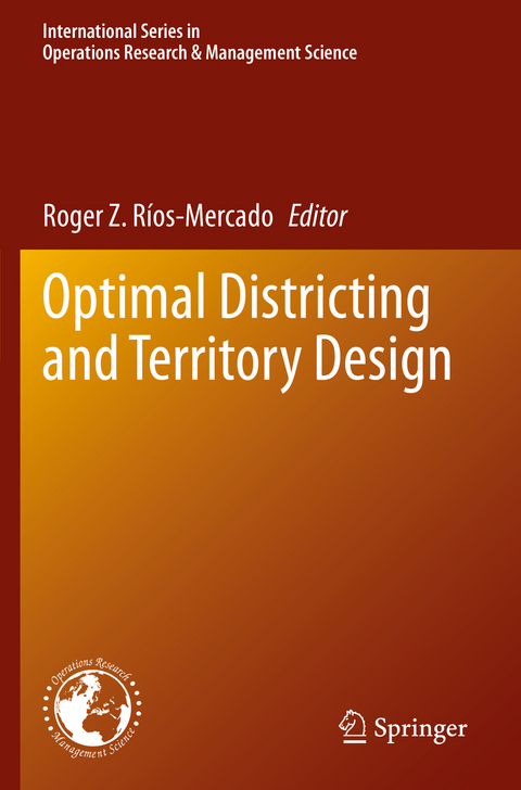 Optimal Districting and Territory Design - 