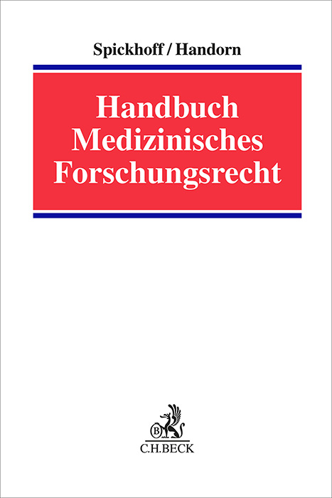 Handbuch Medizinisches Forschungsrecht - 