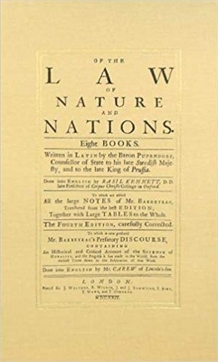 Of the Law of Nature & Nations - Samuel Pufendorf