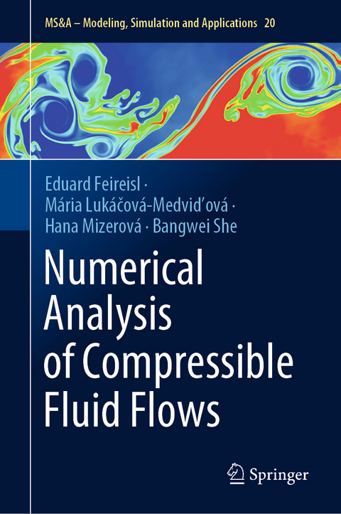 Numerical Analysis of Compressible Fluid Flows - Eduard Feireisl, Mária Lukáčová-Medviďová, Hana Mizerová, Bangwei She